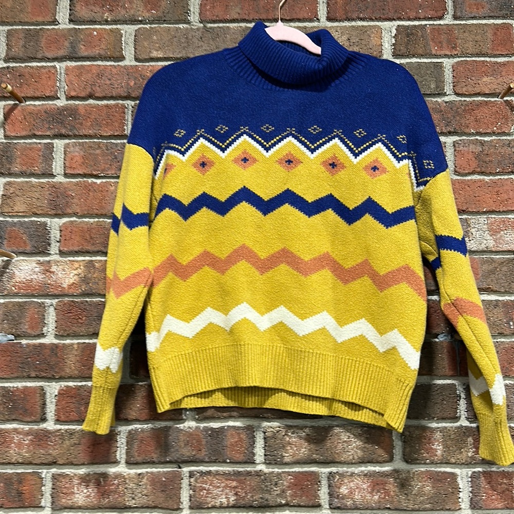 ModCloth Faire Isle Turtleneck Sweater